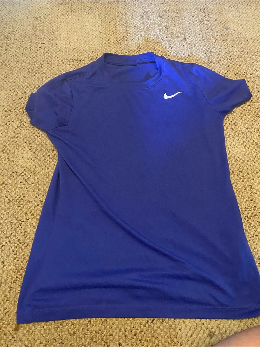 Nike Women's Short Sleeve Performance Tee - Blue